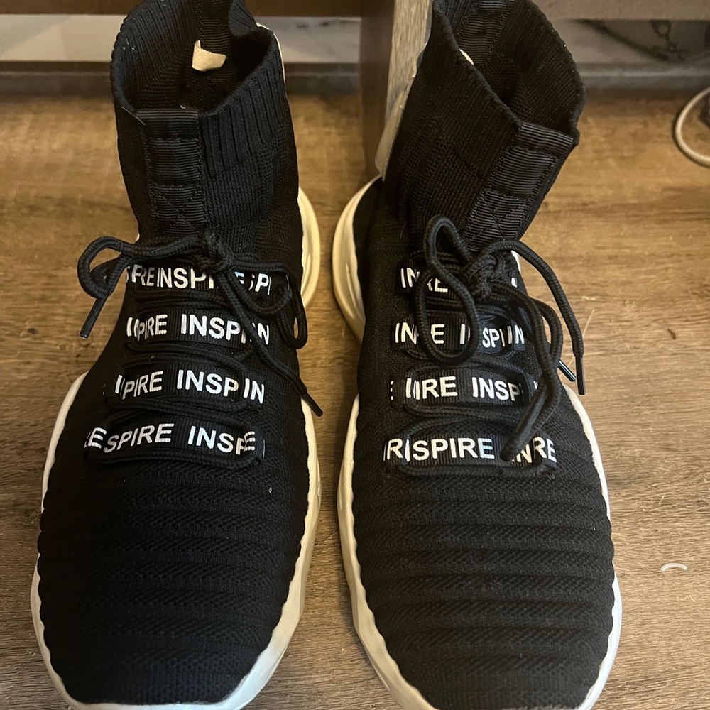 Inspire Black Kids Sneakers
